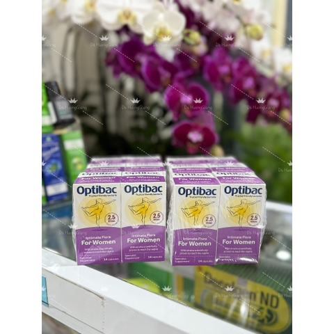 Men phụ khoa Optibac tím 14 Viên