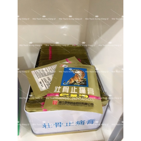 Bộ 10 gói cao dán hổ đứng- Giảm đau nhức