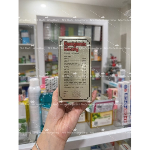 Viên uống Homiginmin Ginseng bổ sung vitamin và khoáng chất