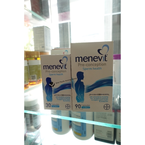Combo Menevit và Hàu Oyster Plus Tăng Chất Lượng Tinh Binh
