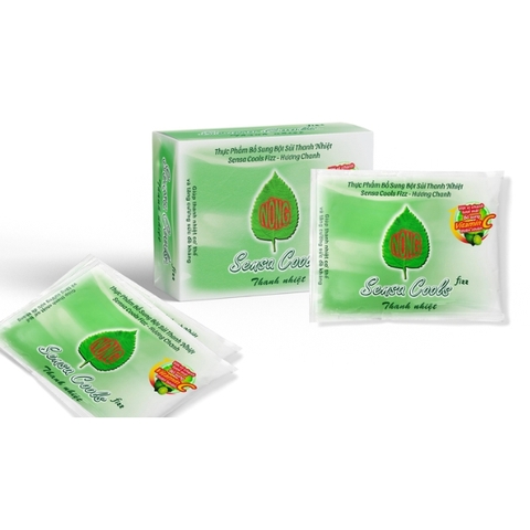 Bột thanh nhiệt SENSA COOLS giúp thanh nhiệt cơ thể và tăng cường sức đề kháng (6 gói x 7g)