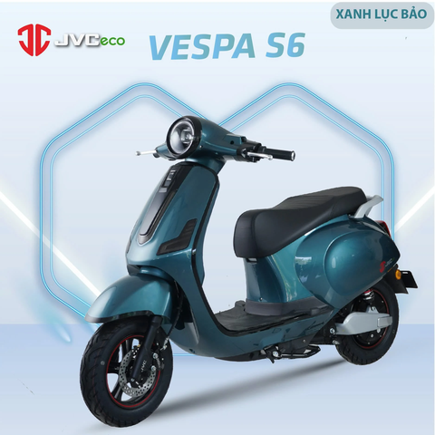 XE MÁY ĐIỆN VESPA JVC S6 NFC