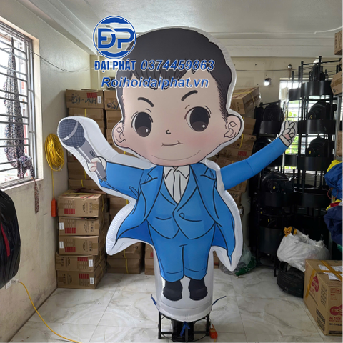 Rối Hơi Ca Sĩ Vẫy Tay quảng cáo quán Karaoke,Cafe