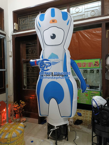 Rối Hơi vẫy tay quảng cáo Linh Vật SEA games sự kiện