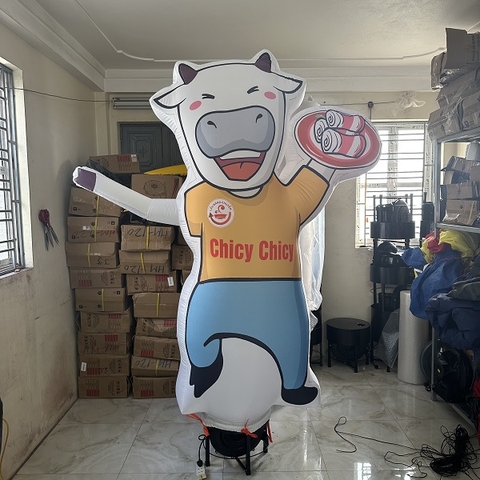 Rối Hơi Bò Vẫy Tay