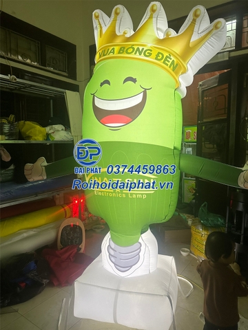 Rối Hơi Bóng Đèn quảng cáo cửa hàng điện máy