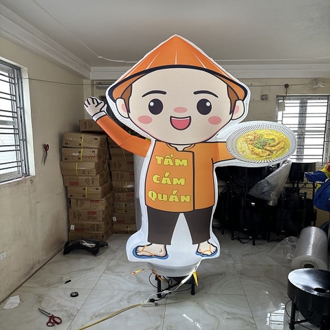 Rối Hơi Đầu Bếp Cơm Tấm