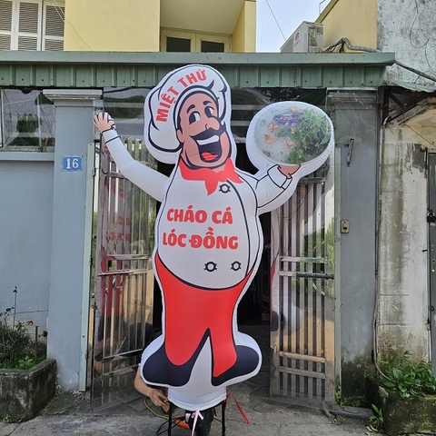 Rối Hơi Đầu Bếp Cháo Cá Lóc