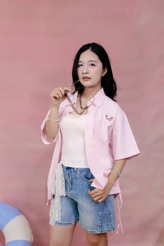 S3642 - 	S J túi bầu rã tam giác sườn