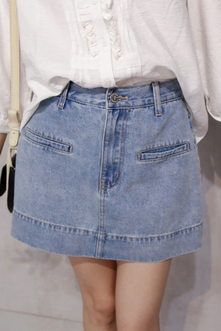 V4008 - V J ngắn lai to 2 túi mổ ngang