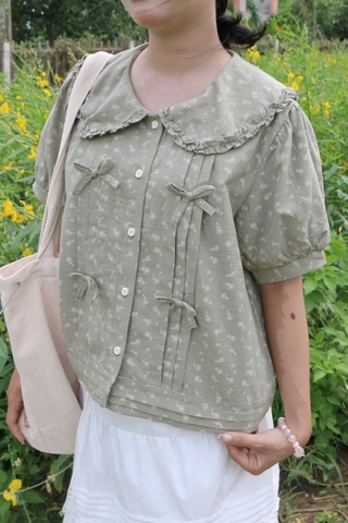 A28839 - A kiểu cổ sen phối bèo