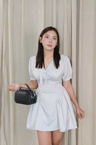 D6251 - D sọc nơ ngực kèm lót trong