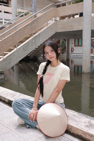 A29922 - Áo thun in thêu Accept