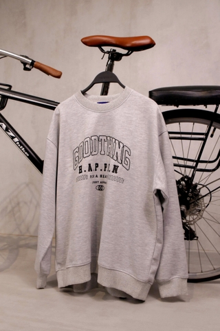 A29171 - A sweater nam in thêu Good Thing