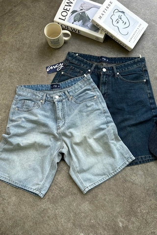 S3702 - 	Short Jean nam túi cong