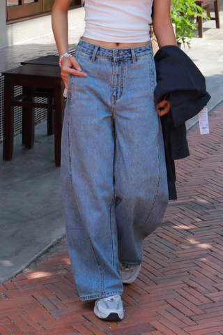 Q9792-Q Culottes J túi dọc rã trước