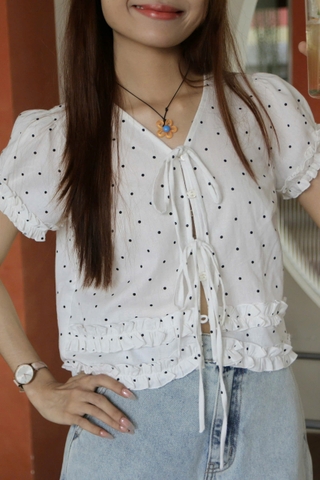 A29219 - A kiểu buộc dây nơ bèo lai&tay