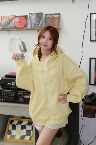 K3319- 	Áo khoác in thêu Baby Angel