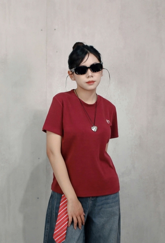 A29422 - A babytee thêu trái tim