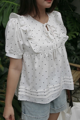 A27882 - A babydoll 2 nơ