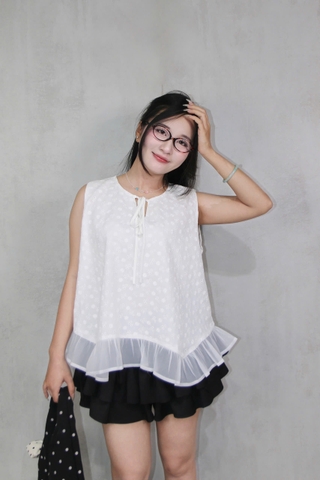 A29573 - A SN xô thêu phối bèo lai