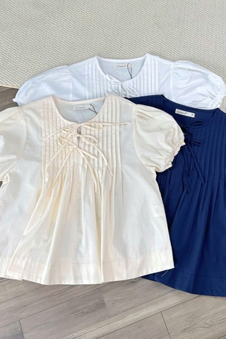 A29649 - A babydoll xếp li ngực