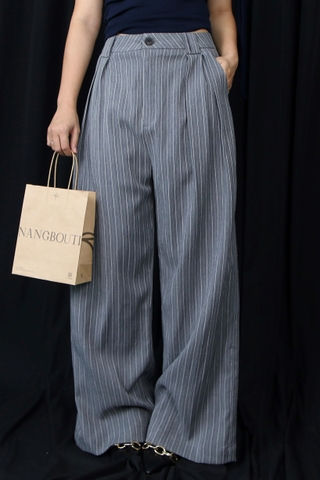 Q8505 - Q culottes sọc xếp li