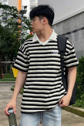 A27989 - A thun sọc cổ tim thêu Who..