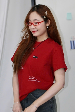 A28517 - A thun TN cổ tròn in cún When