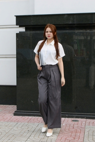 Q8766 - 	Q dài ống suông 2 túi sau