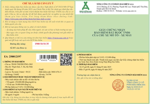 Bảo hiểm xe máy