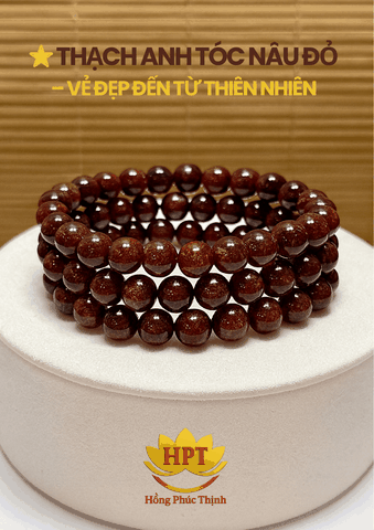 ⭐ THẠCH ANH TÓC NÂU ĐỎ – VẺ ĐẸP ĐẾN TỪ THIÊN NHIÊN HÀNG TRIỆU NĂM