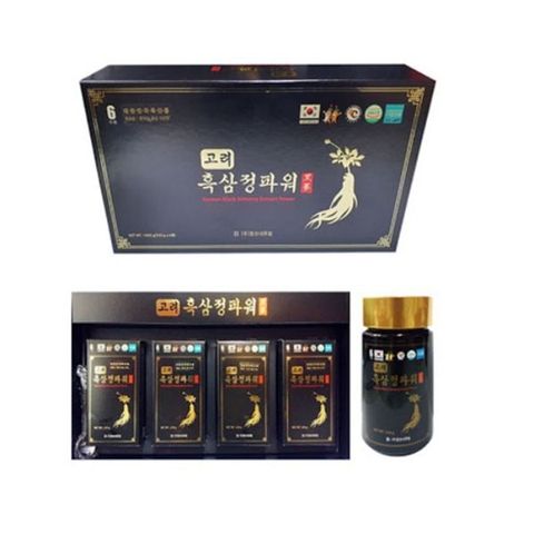 Cao Hắc Sâm Dongbo Hàn Quốc hộp 4 lọ x 250 gram