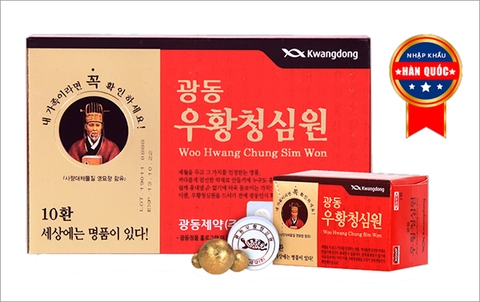 An Cung Hàn Quốc Kwang Dong Hàn Quốc Hộp đỏ 10 viên