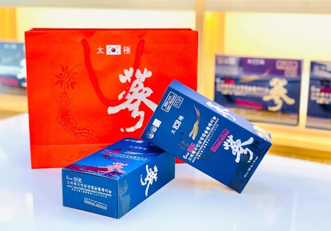 Viên thiên sâm đông trùng hạ thảo Hàn Quốc King Ginseng hộp 180 viên
