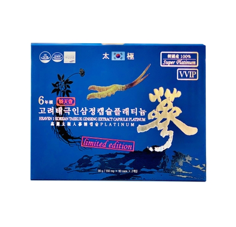 Viên thiên sâm đông trùng hạ thảo Hàn Quốc King Ginseng hộp 180 viên