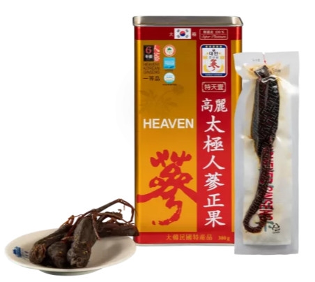 Thiên Sâm Chính Phủ Tẩm Mật Ong VIP 300g 6 Củ