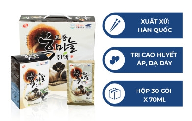 NƯỚC TỎI ĐEN HÀN QUỐC