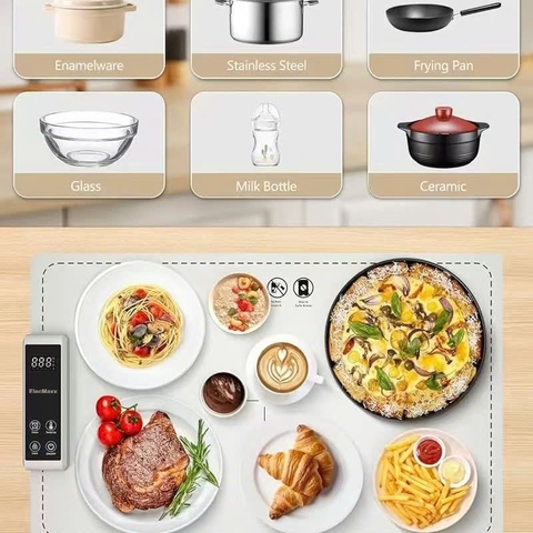 Thảm Hâm Nóng Đồ Ăn Đa Năng