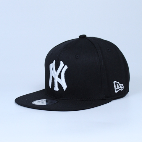 Nón Snapback Bít Đuôi NY Đen - D13