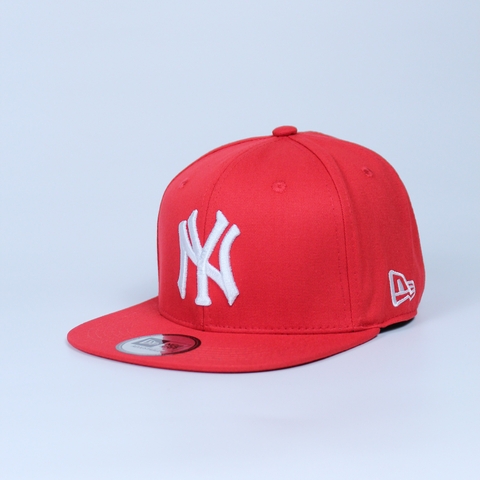 Nón Snapback Bít Đuôi NY Đỏ  - D14