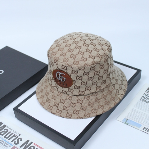 Nón Bucket Nón Vành GC Nâu- B11