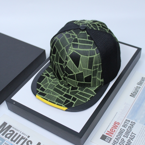 Mũ Nón Snapback Vân Đá Rêu- M11