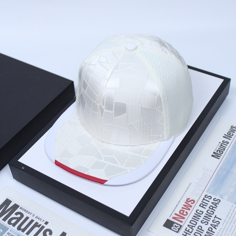 Mũ Nón Snapback Vân Đá Trắng- M40