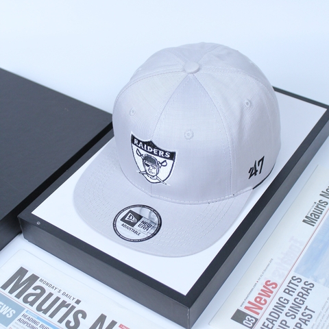 Mũ Nón Snapback Raider Xám- M95