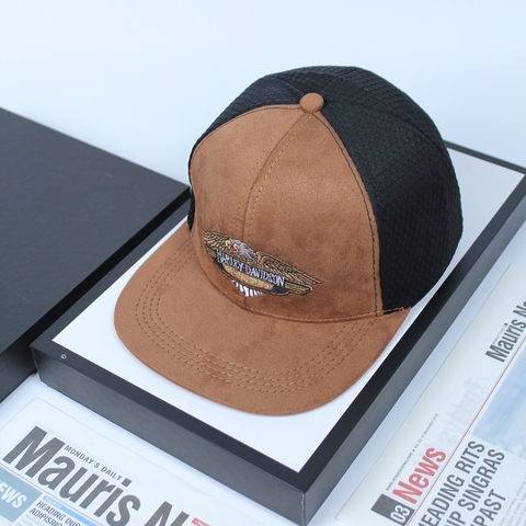 Nón Snapback Harley Nâu- M92