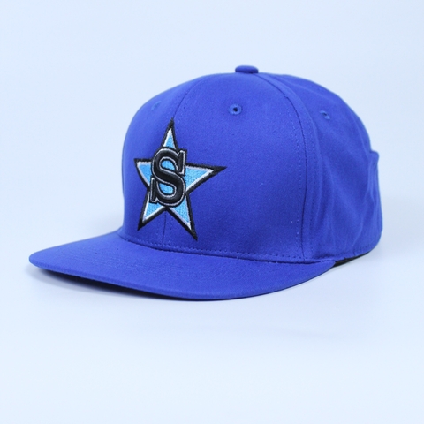 Nón Snapback Bít Đuôi Shark Xanh Dương - D10