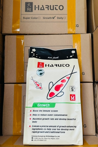 Cám tăng trưởng cá Koi Nhật Bản Haruto Growth Silkworm