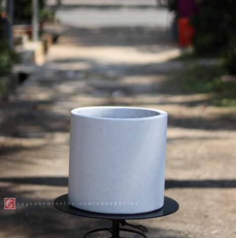 Chậu Đá Mài Tròn Ống