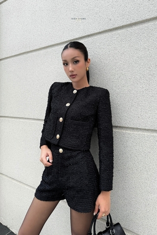 MIEN STORE ÁO KHOÁC NỮ DÁNG NGẮN ÁO DẠ JESSE WOMEN